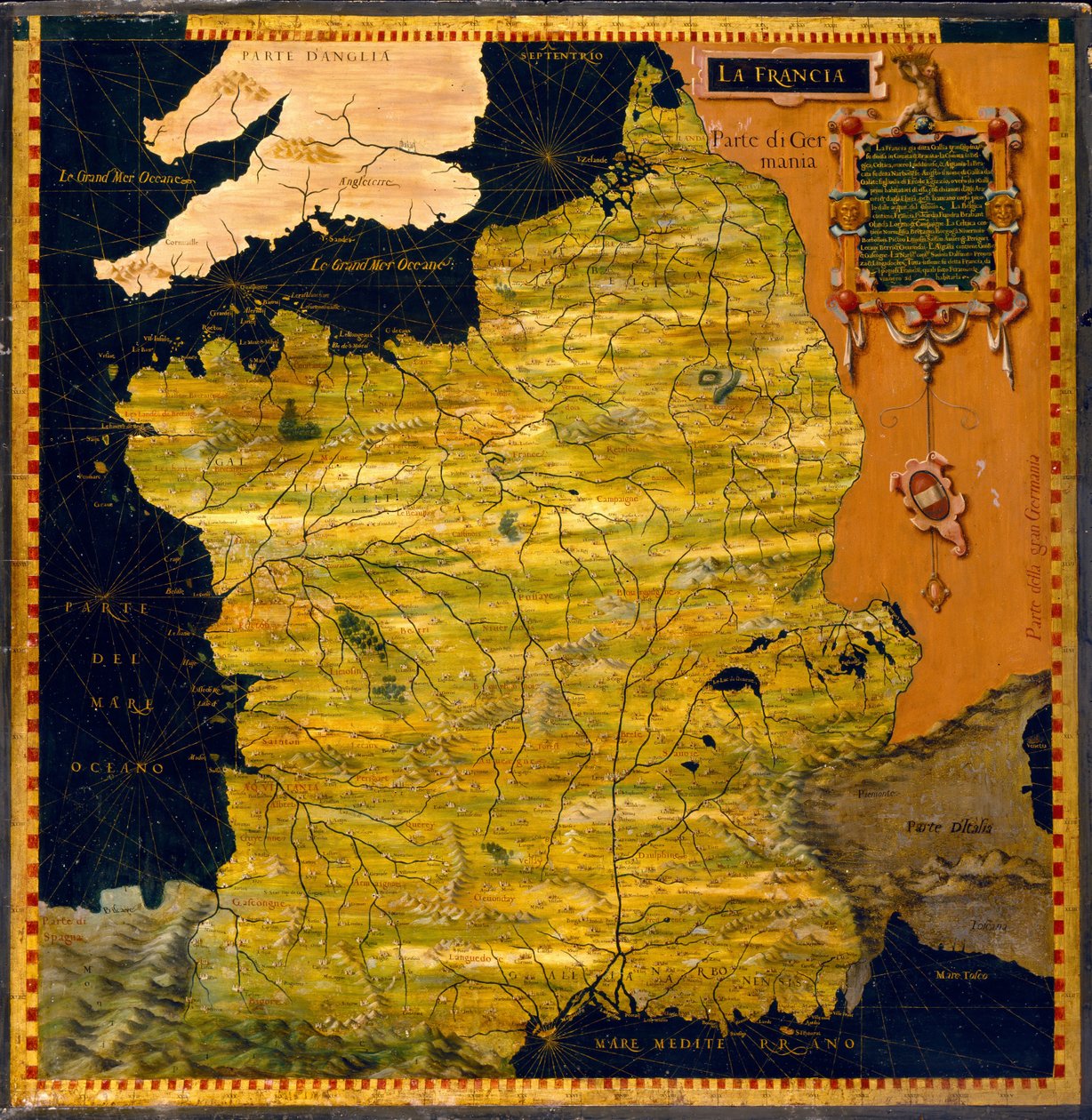 法国 作者 Stefano Bonsignori 1589