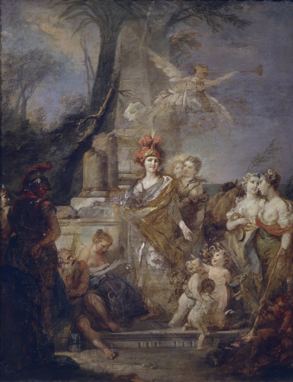 凯瑟琳二世（Catherine II），饰演缪斯女神 作者 斯蒂法诺·托雷利