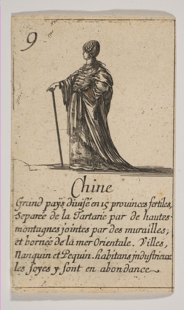 中国，1644年。 作者 斯蒂法诺·德拉·贝拉