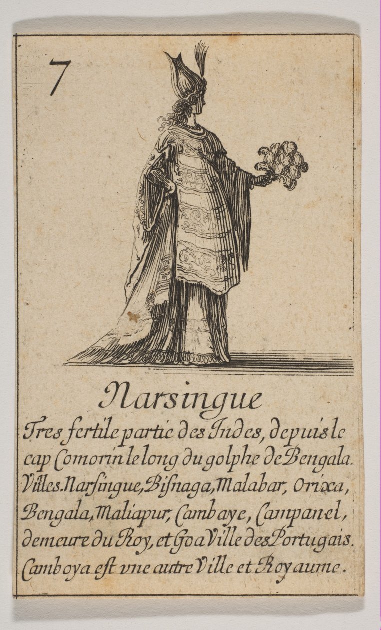 Narsingue，1644年。 作者 斯蒂法诺·德拉·贝拉
