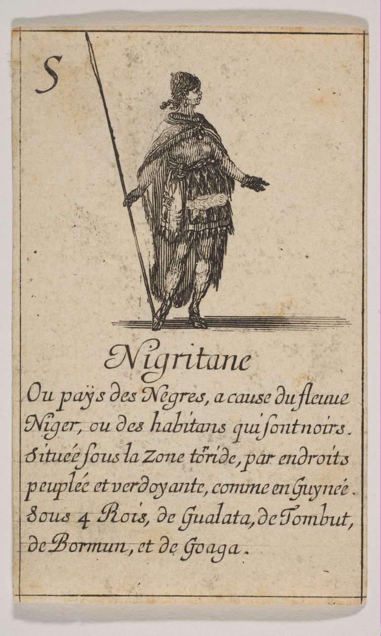 Nigritane，1644年。 作者 斯蒂法诺·德拉·贝拉