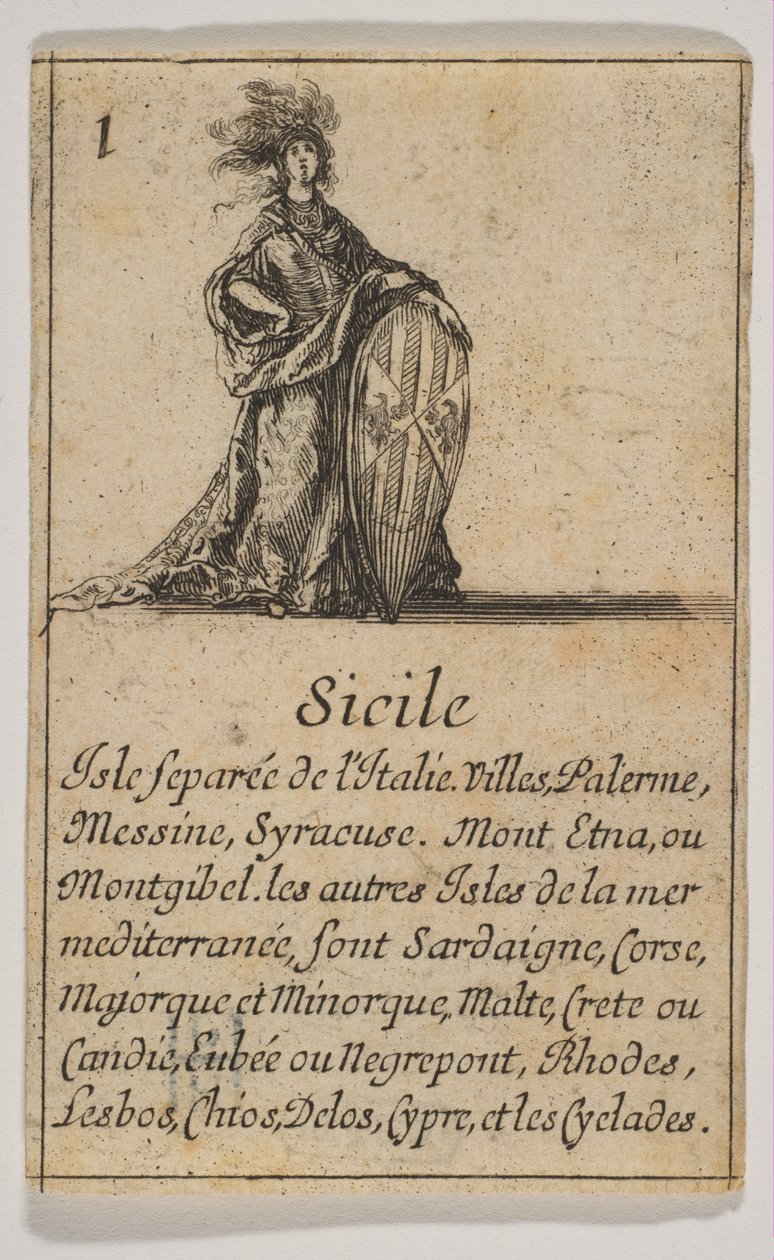 Sicile, 1644. 作者 斯蒂法诺·德拉·贝拉