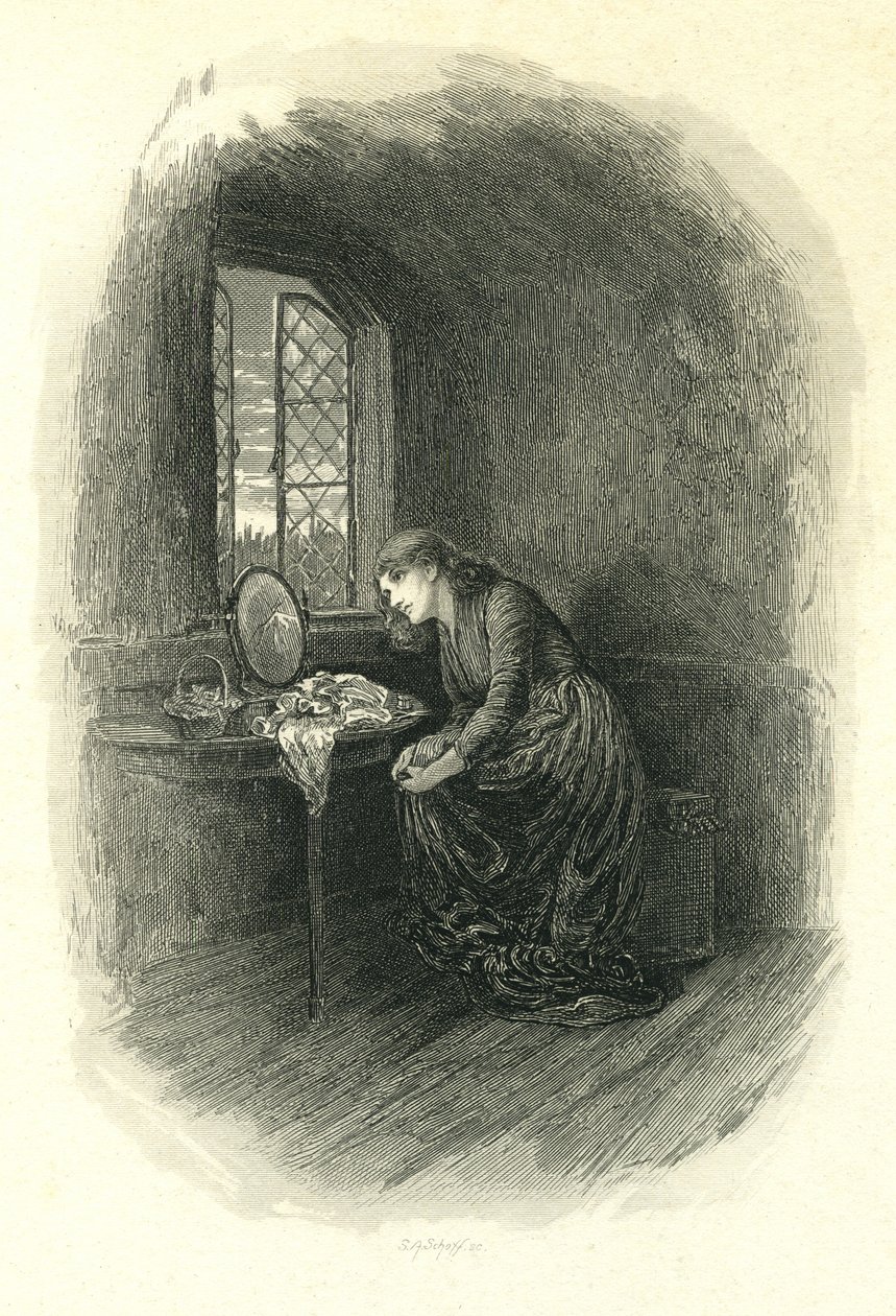 Little Dorrit  -  Amy Dorrit By Window 作者 斯蒂芬·阿隆佐·肖夫