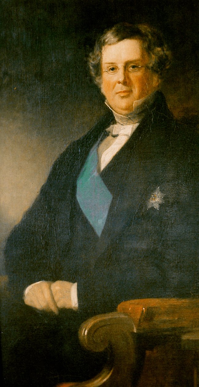 罗斯第三伯爵威廉帕森斯的肖像（1800-1867） 作者 史蒂芬·卡特森·史密斯