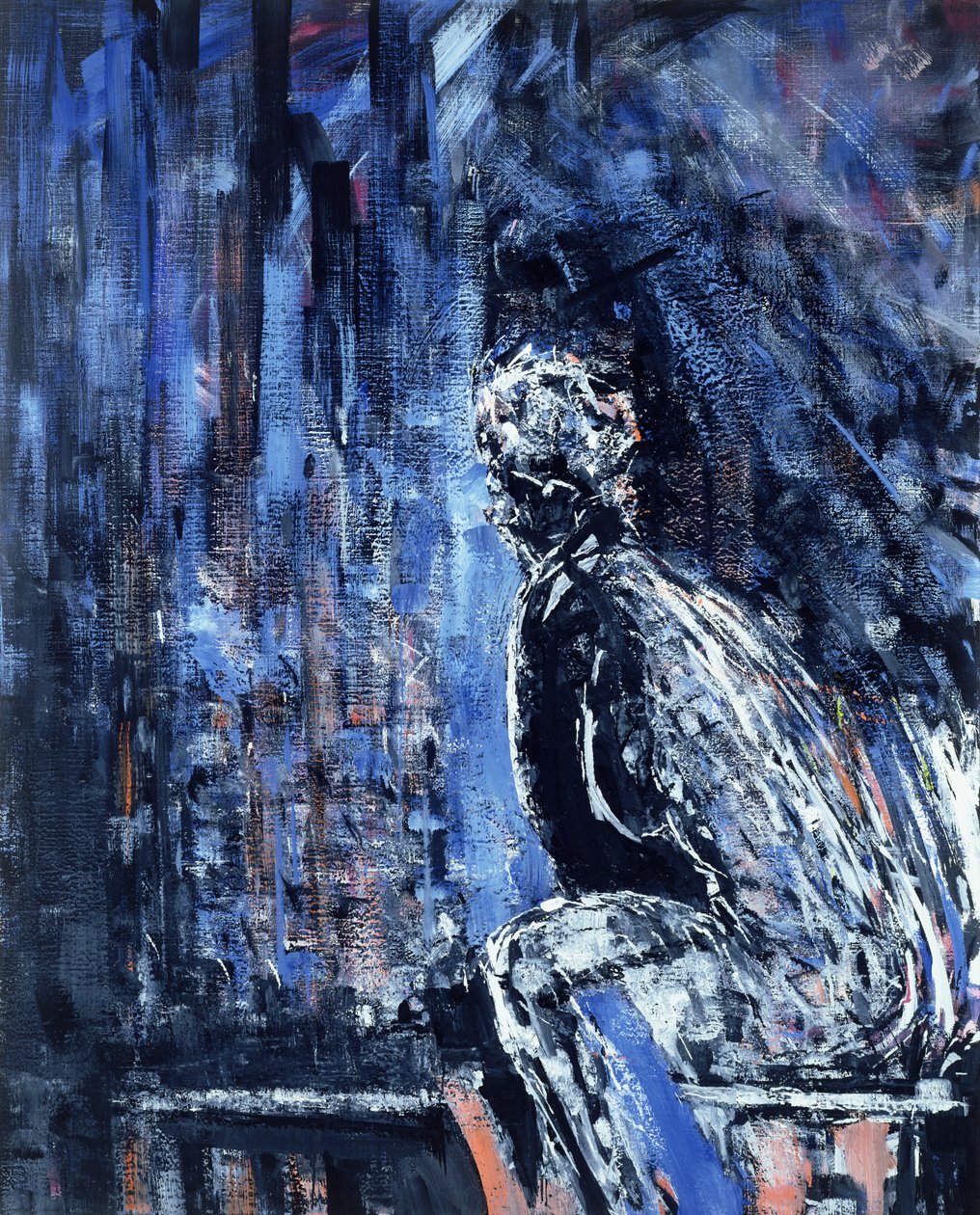 裸体女人，左手双面板，1990年（见289825） 作者 史蒂芬·费纳