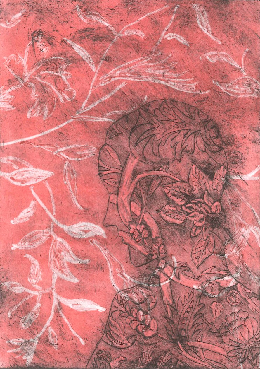 铸件 III》，2015 年（纸上单版画） 作者 史蒂芬·道