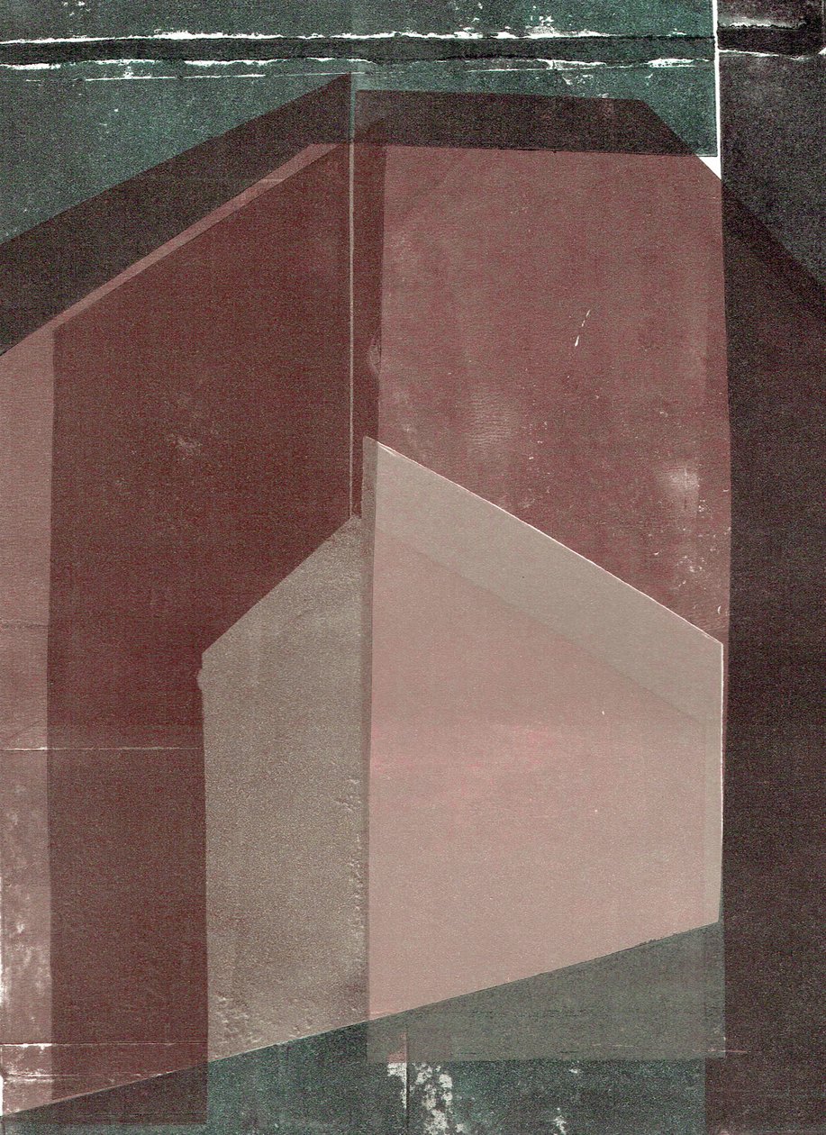 斜左 VII，2020 年，数字 作者 史蒂芬·道