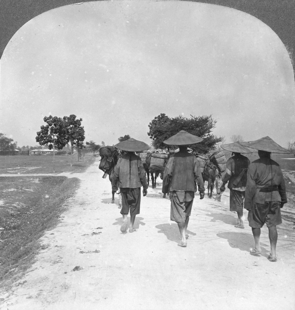 1908年从缅甸巴莫出发前往中国 作者 立体声旅行社