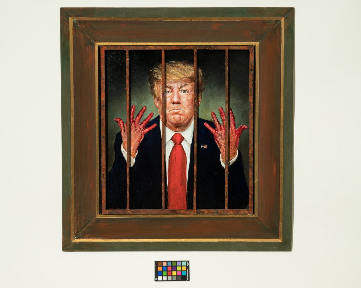 特朗普被定罪，2020 年（油画） 作者 史蒂文斯科拉