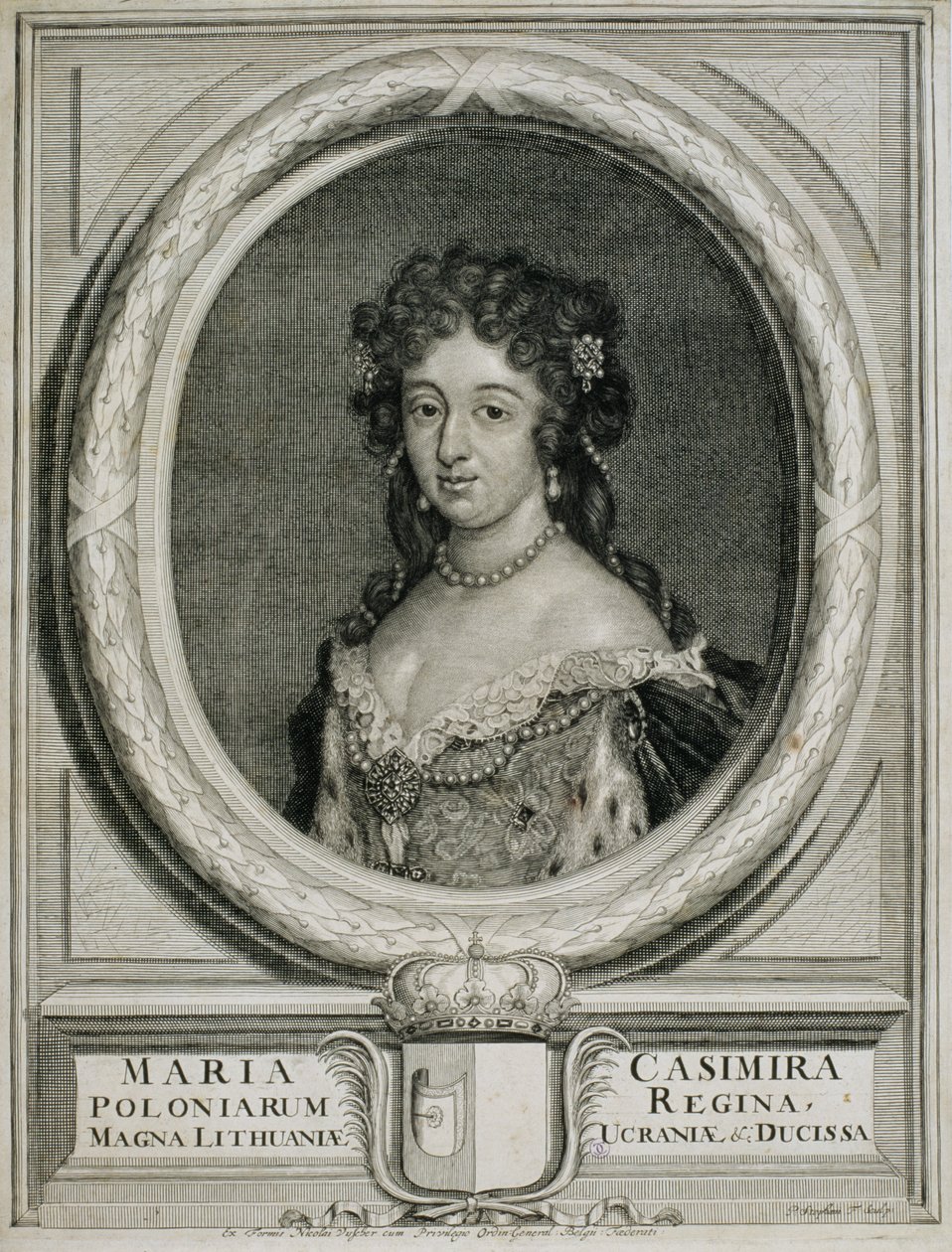 Maria Kazimiera Sobieska（1641-1716）1674 作者 彼得·史蒂文斯（Pieter Stevens）或斯蒂芬妮（Stephani）
