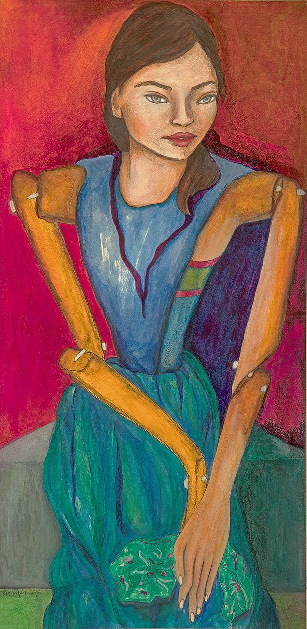 从木偶到女孩，2015年 作者 史蒂夫·泰勒