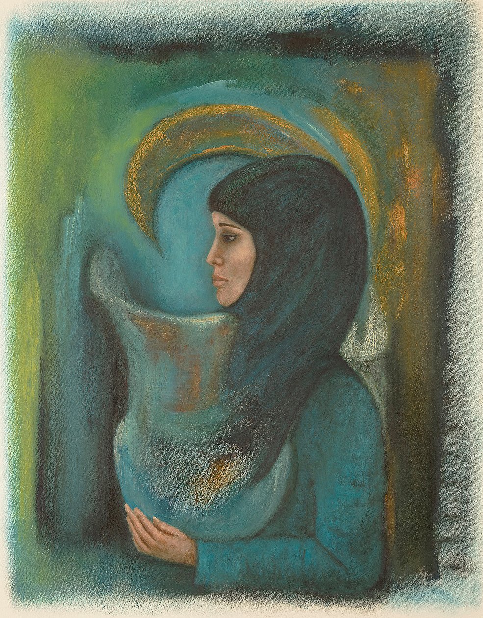 符号 - 一个女人和一个花瓶，2014 作者 史蒂夫·泰勒