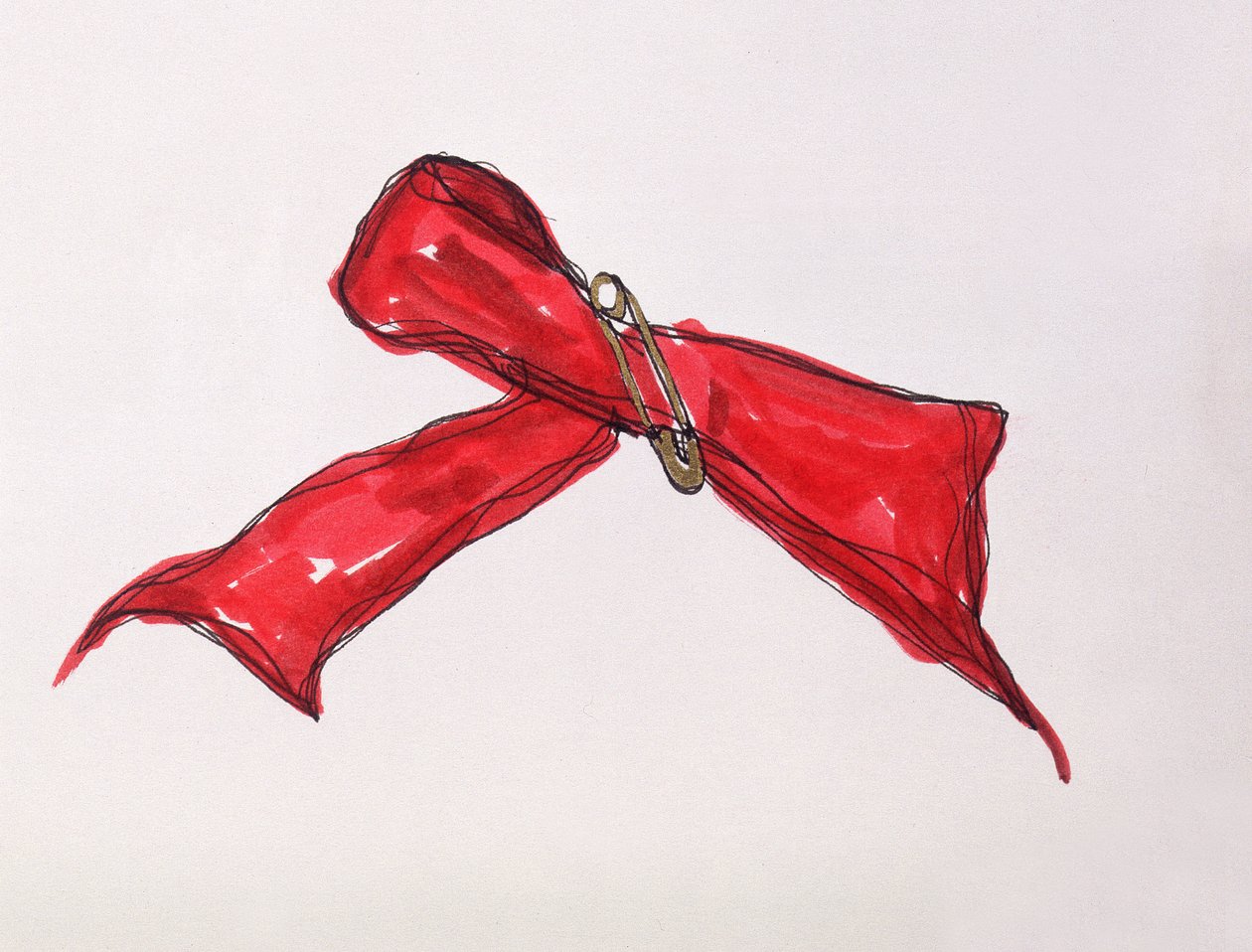 战士，1997年（钢笔和墨水） 作者 史蒂夫·泰勒