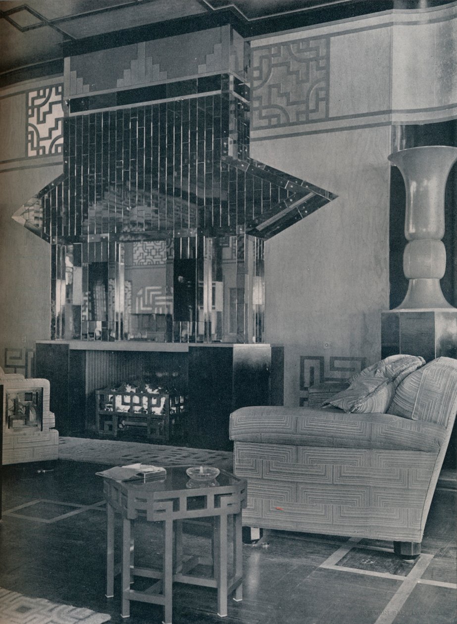 1931年，英国SS女皇登上国泰航空贵宾室 作者 斯图尔特·贝尔有限公司