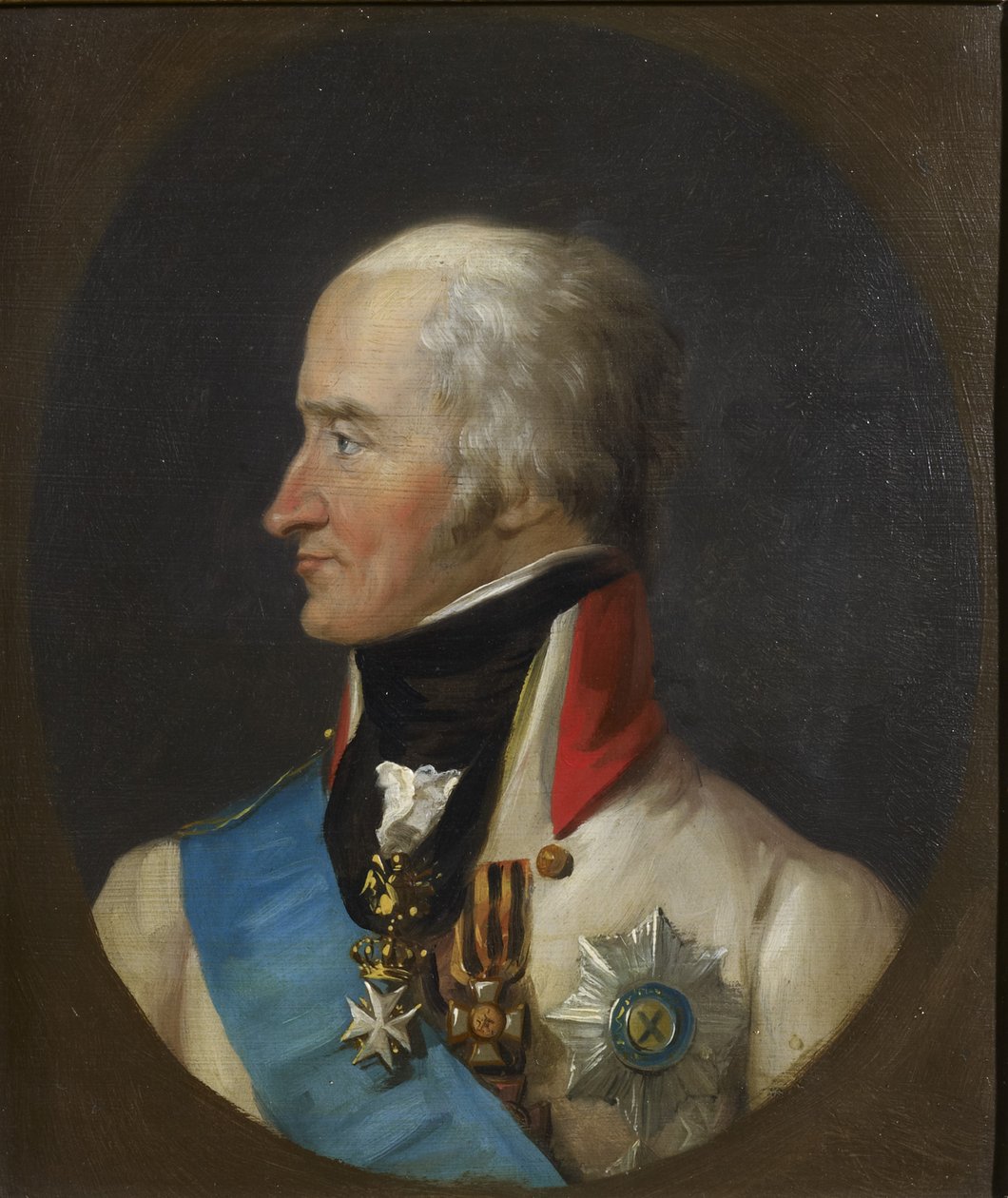 Levin Leonty August Theophil von Bennigsen伯爵的肖像 1745-1826, 约1810年 作者 斯特里利