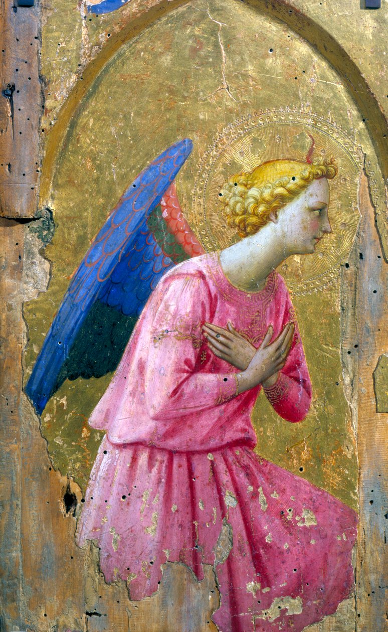 15世纪中叶的崇拜天使 作者 Fra Angelico工作室