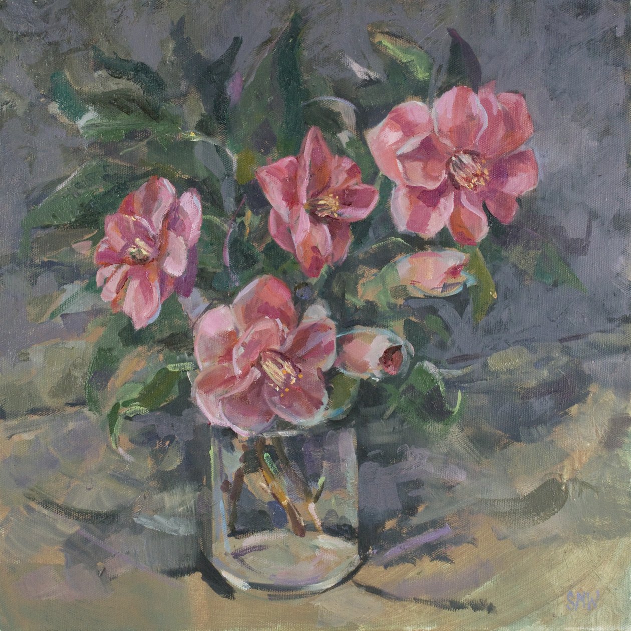 茶花，2014， 作者 苏威尔士