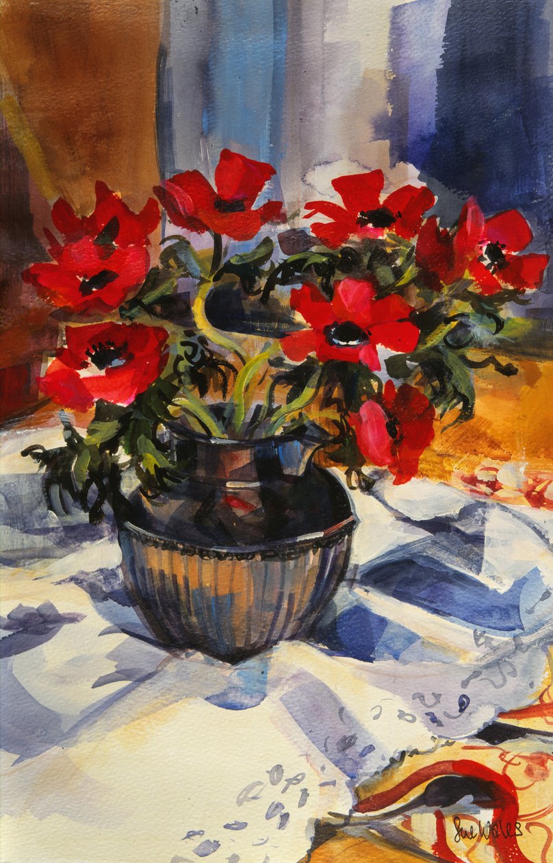 红海葵，1994年， 作者 苏威尔士