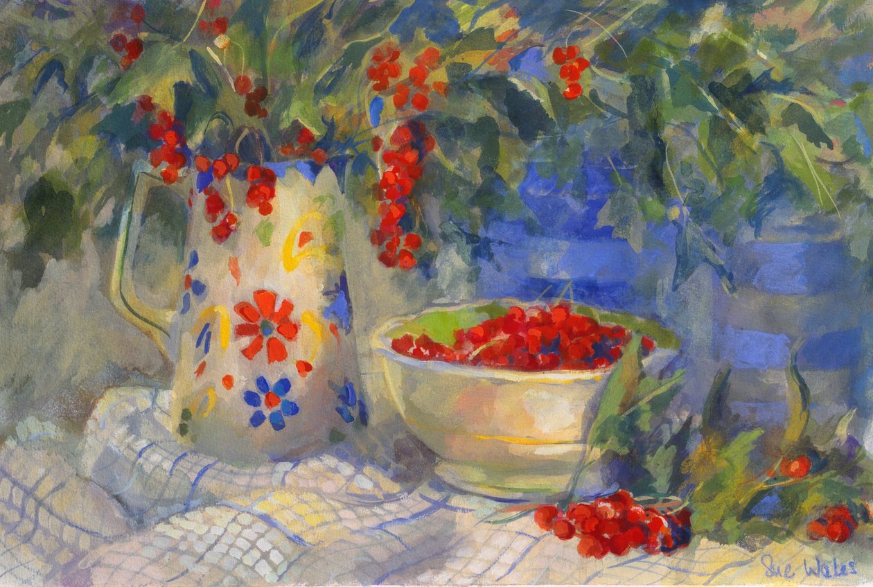 红醋栗，1998年， 作者 苏威尔士