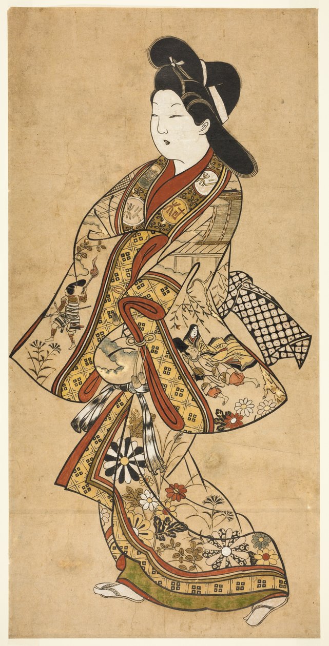 行走的美人 作者 杉村治平