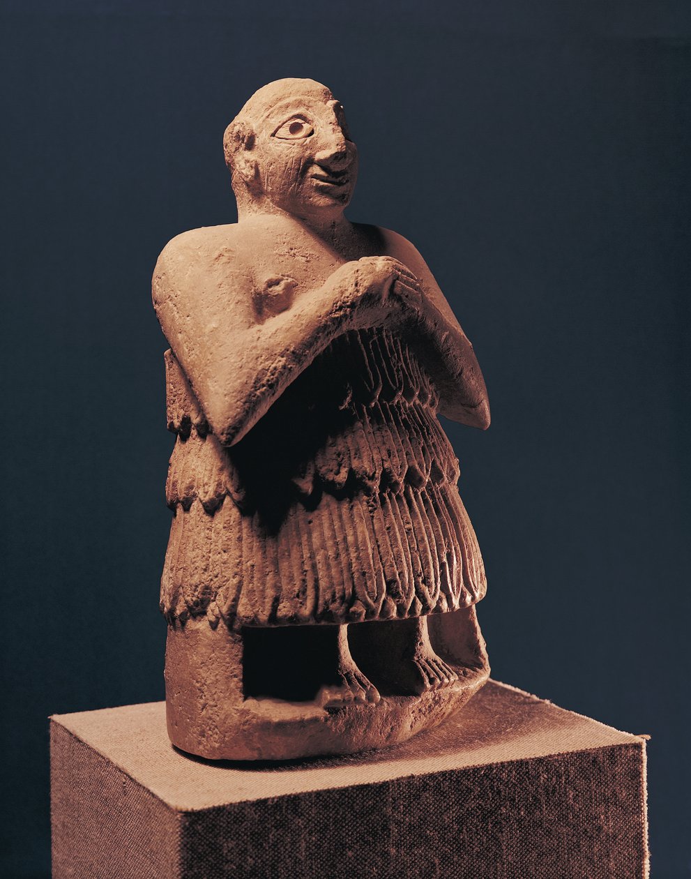Orant，来自Tello，公元前2500年 作者 苏美尔人