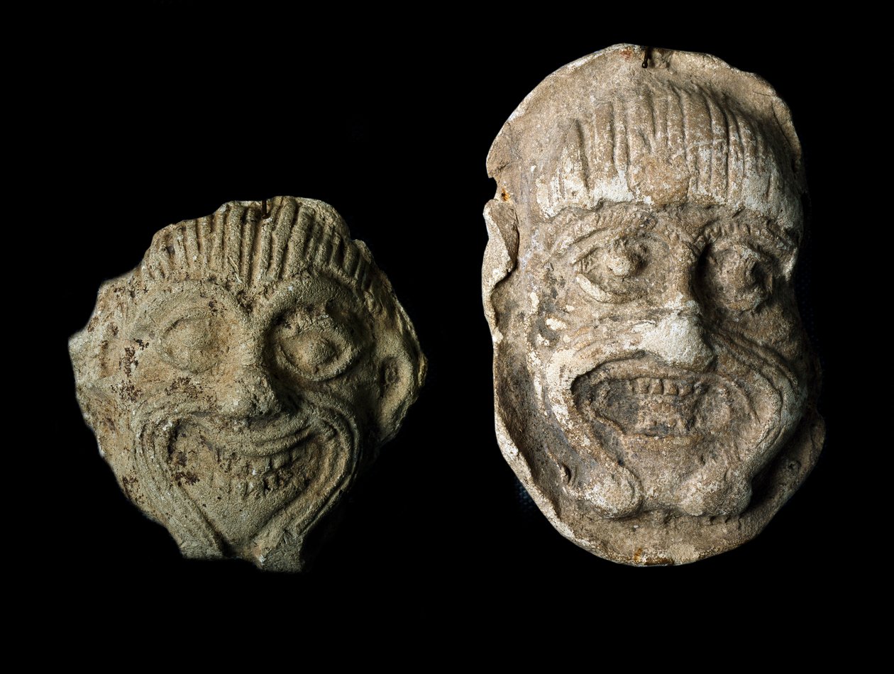 恶魔 Humbaba 的头（兵马俑） 作者 苏美尔人苏美尔人