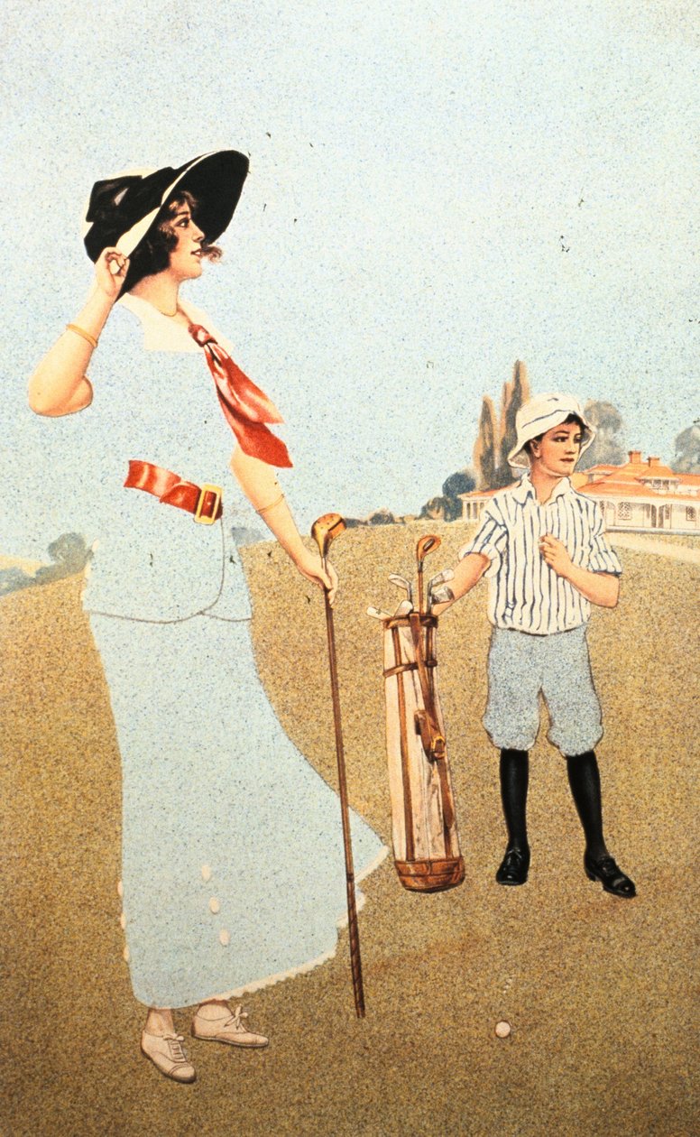 女士与卡迪》，美国，1913年 作者 Sunfit 公司