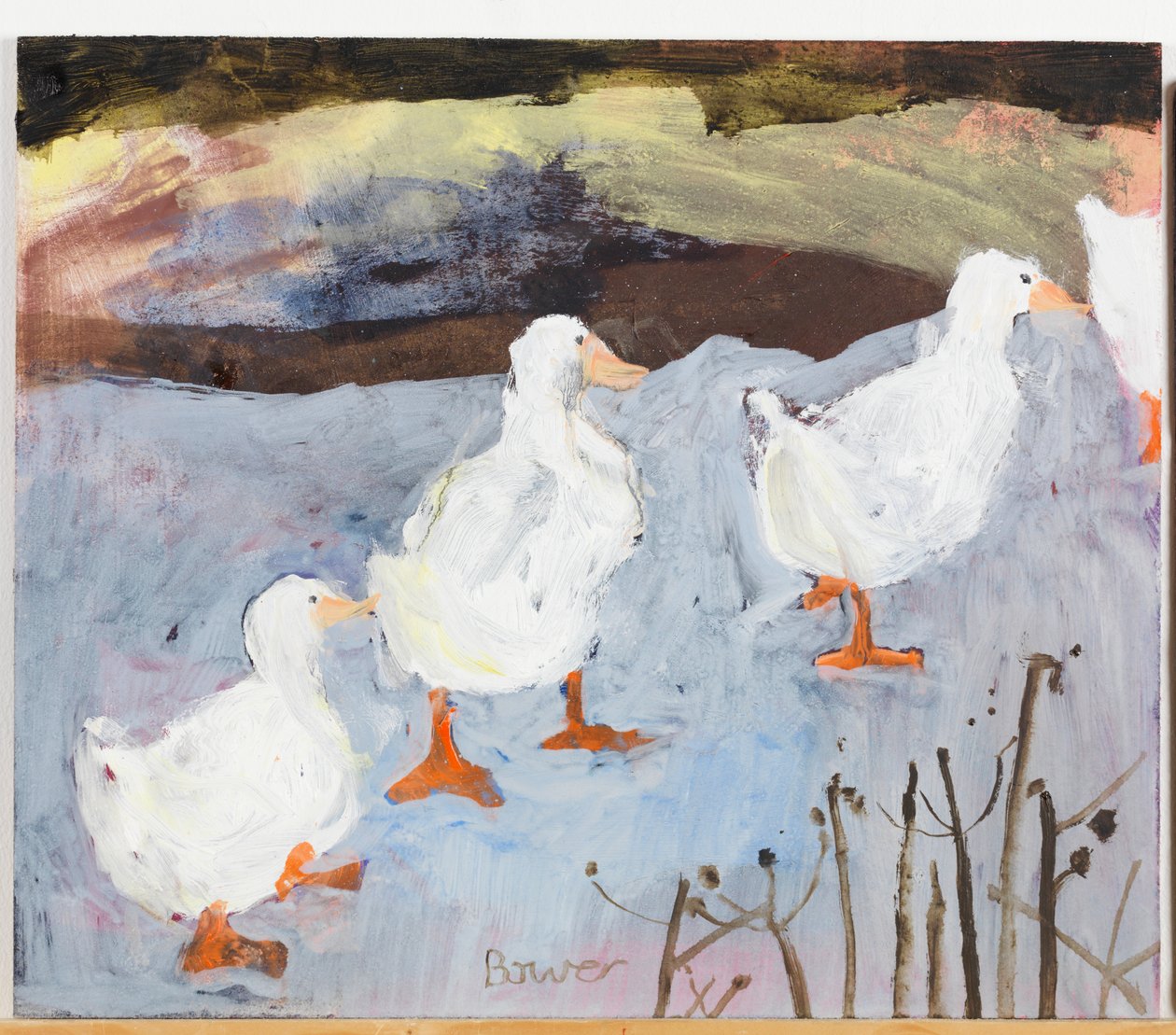 关于薄冰，2009年 作者 苏珊·鲍尔（Susan Bower）
