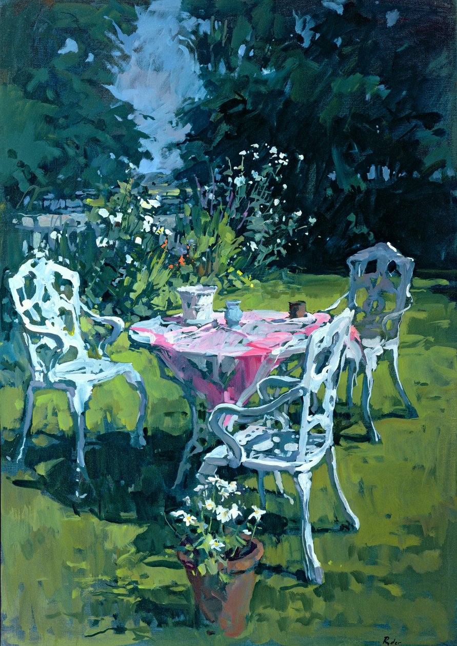 怀特切斯特的白色椅子，1997年 作者 苏珊·莱德