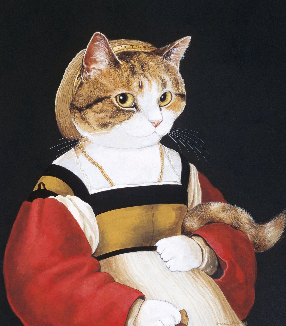插图选自《猫群荟萃》！文化猫汇编》（2015 年出版） 作者 苏珊·赫伯特