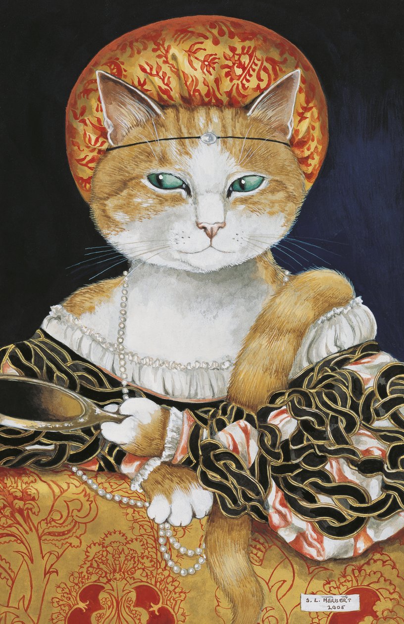 插图选自《猫群荟萃》！文化猫汇编》（2015 年出版） 作者 苏珊·赫伯特