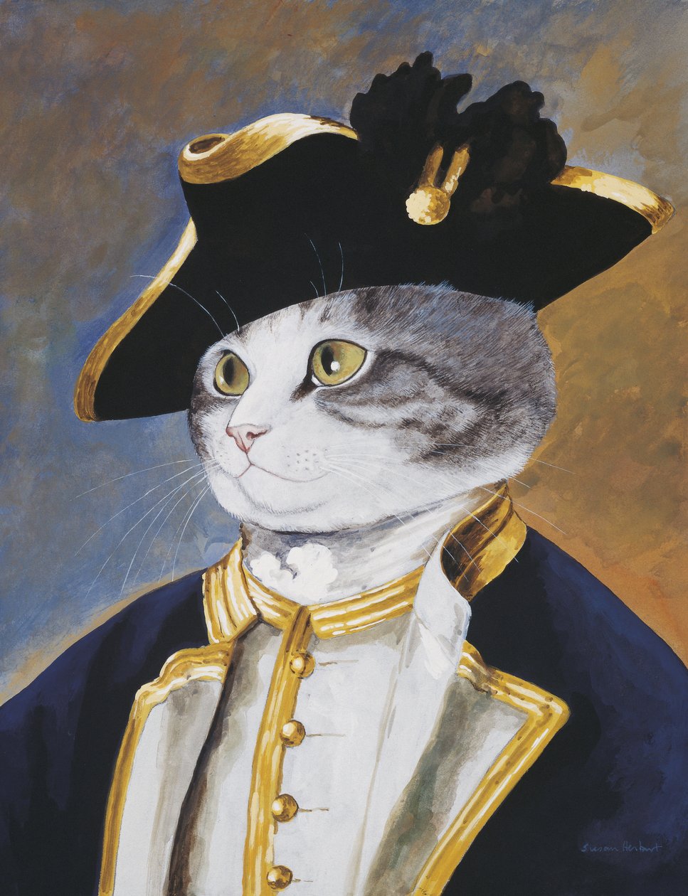 插图选自《猫群荟萃》！文化猫汇编》（2015 年出版） 作者 苏珊·赫伯特