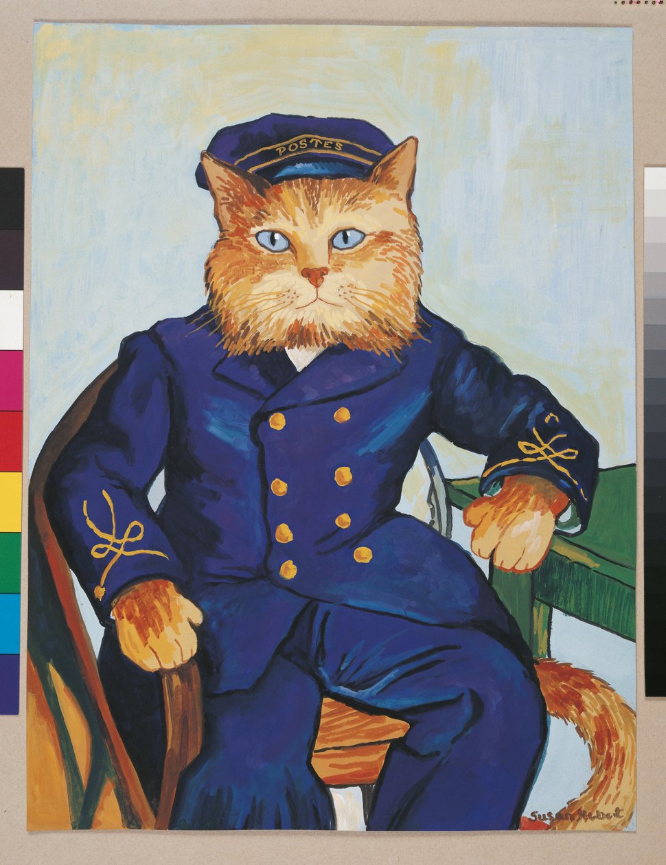 插图选自《猫群荟萃》！文化猫汇编》（2015 年出版） 作者 苏珊·赫伯特