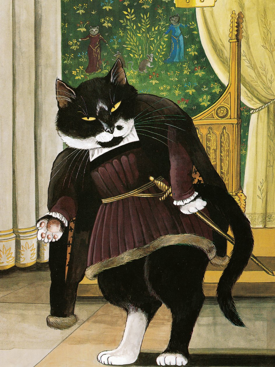 插图选自《莎士比亚的猫》：海报书（2016 年出版） 作者 苏珊·赫伯特