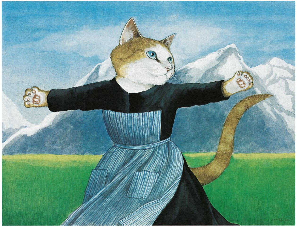 电影《猫》插图（2006 年出版） 作者 苏珊·赫伯特