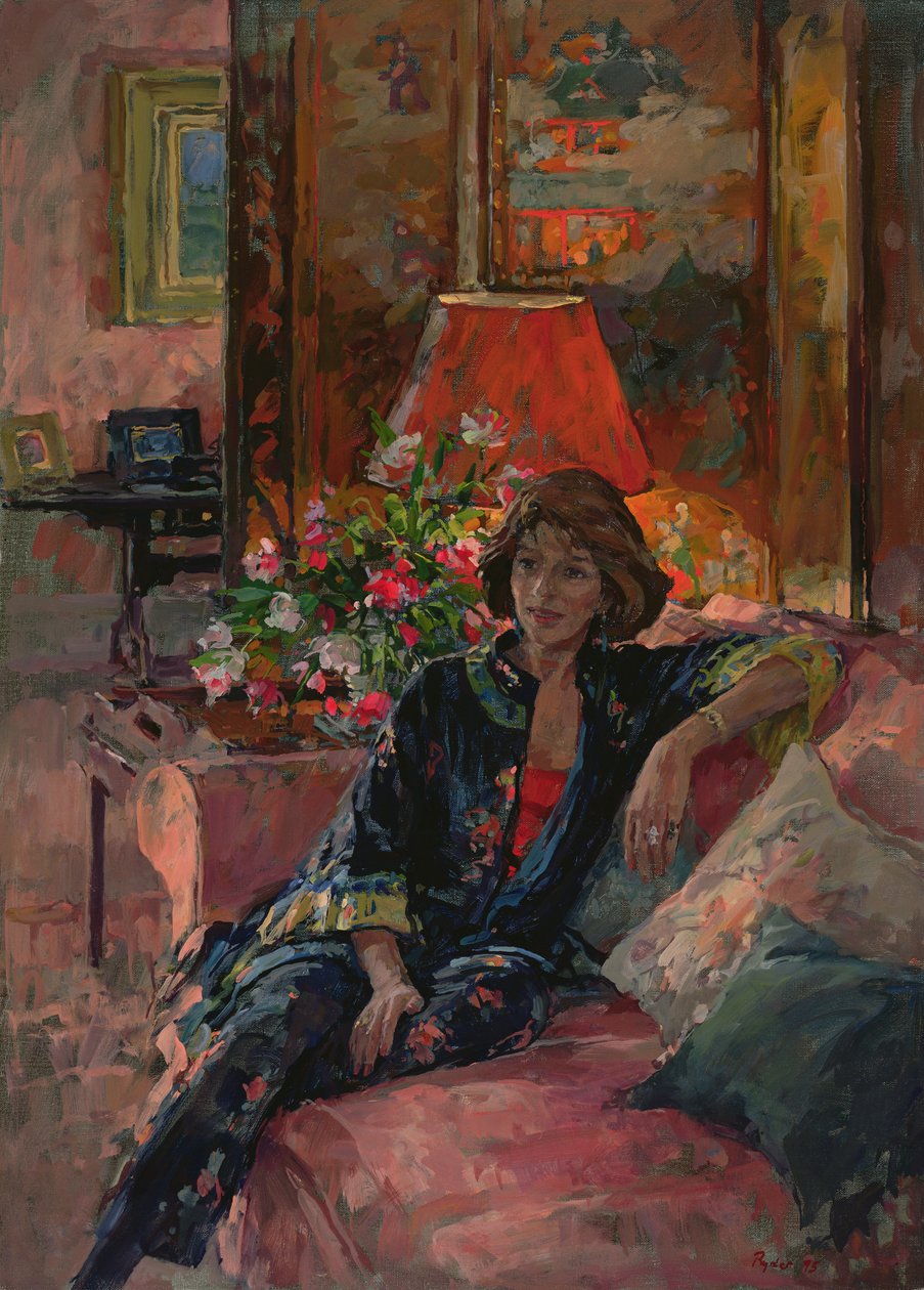 Peter Hambro夫人，1996年 作者 苏珊·莱德