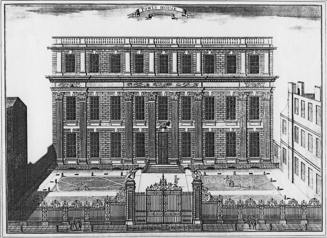 Powis House，1720 作者 萨顿·尼科尔斯