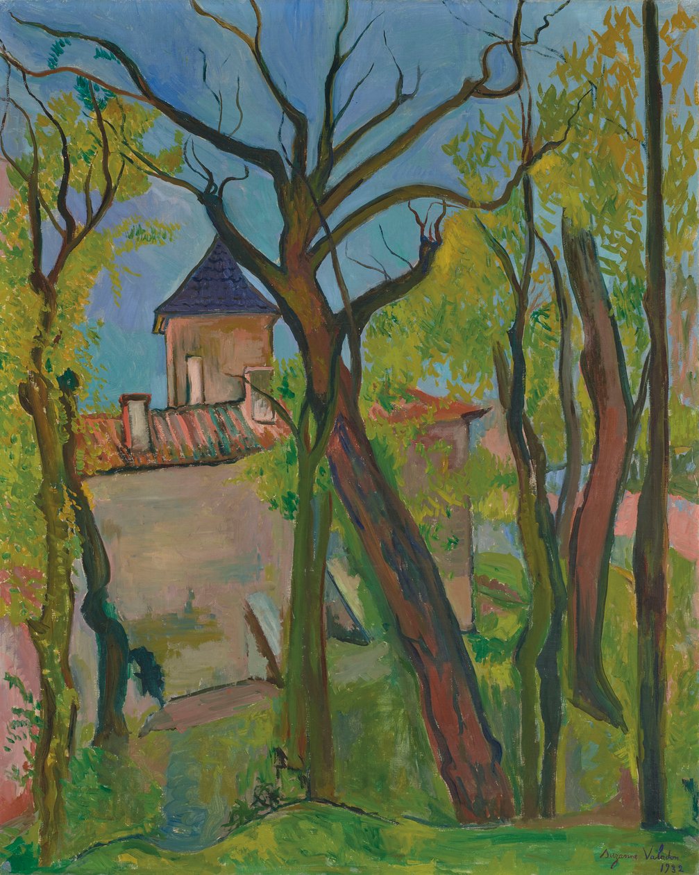 圣伯纳的风景，艾因，1932年。 作者 苏珊·瓦拉东