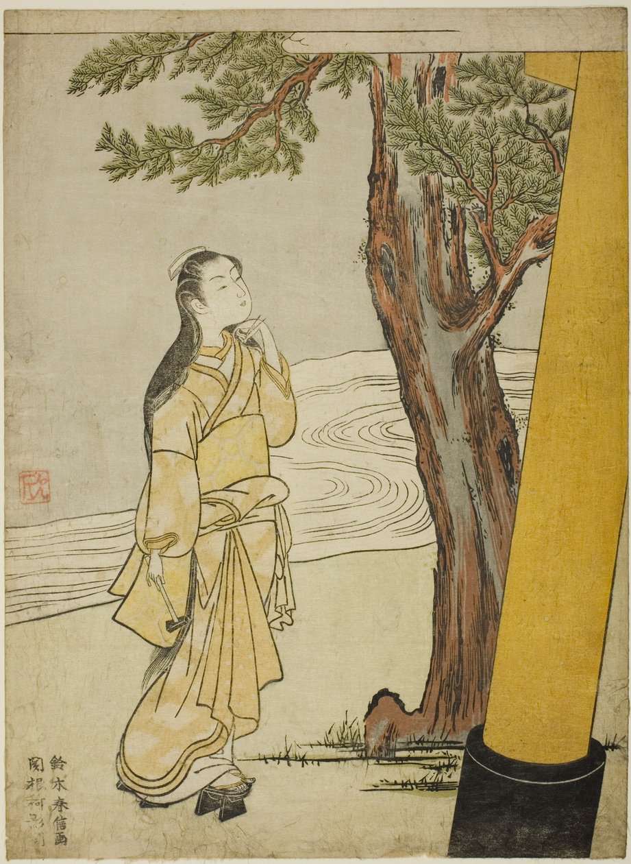 牛时诅咒（卯时诅咒） 作者 铃木春信
