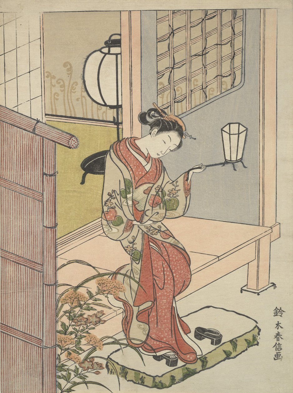 印刷品，约1762年，约1762年。 作者 铃木春信