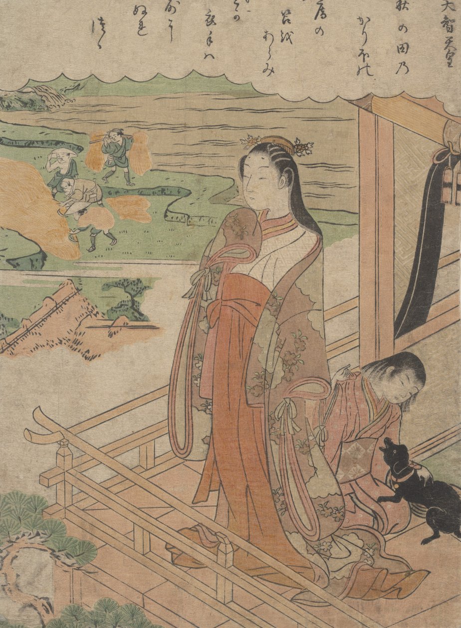 Sympathy, ca. 1768, ca. 1768. 作者 铃木春信