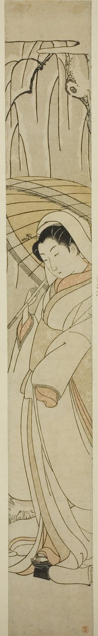 鹭鸶少女 作者 铃木春信