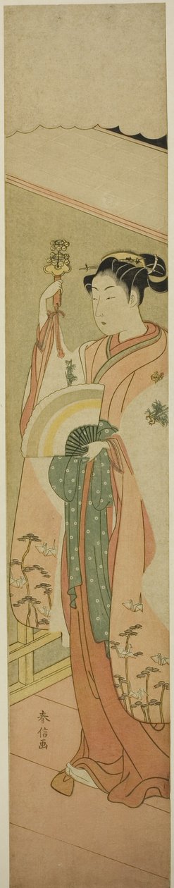 神乐舞 作者 铃木春信