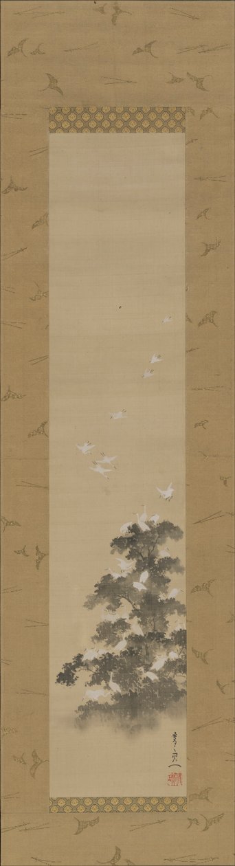 白鹭 作者 铃木纪津