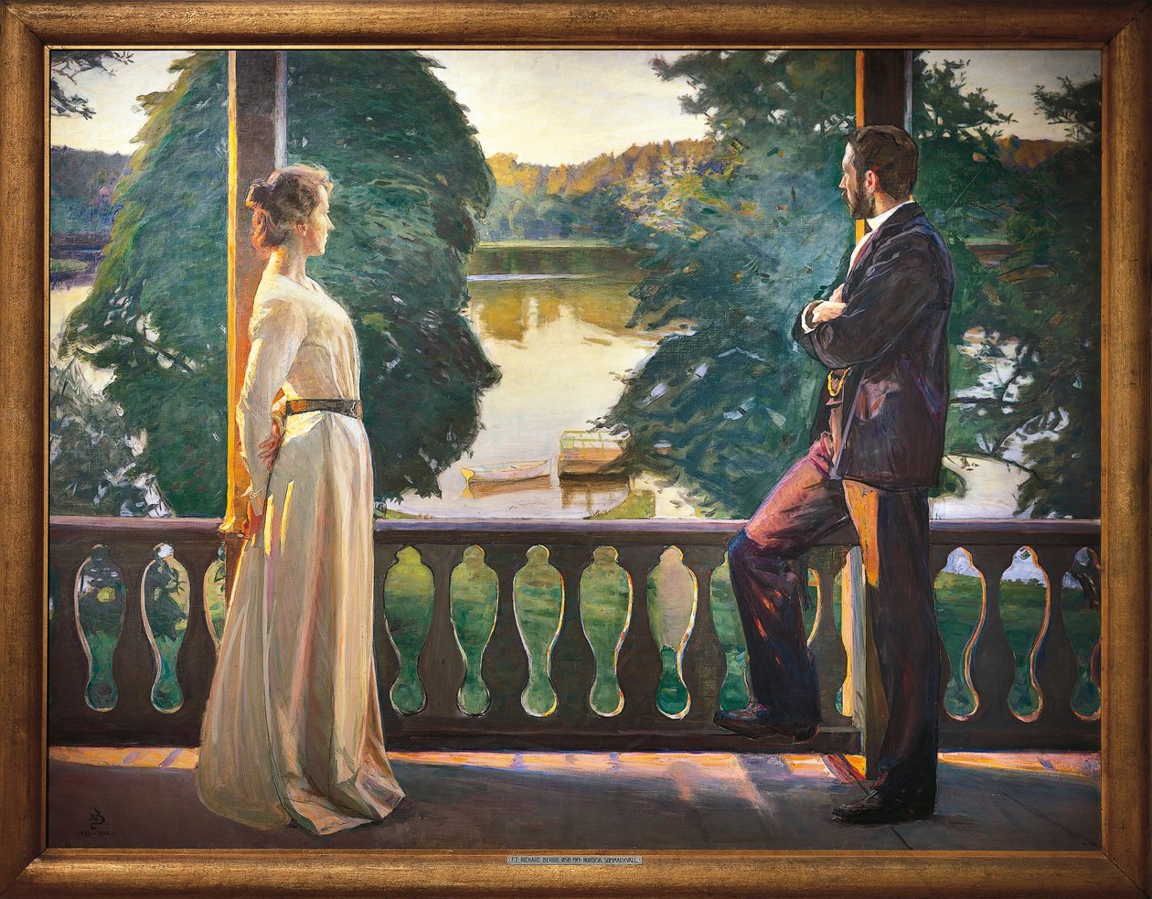 Sweden, Goteborg, Nordic Summer Evening 作者 斯文·理查德·伯格