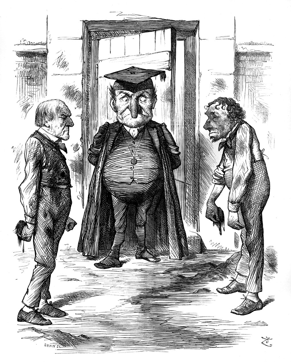 一个不好的例子，1878年。 作者 斯温