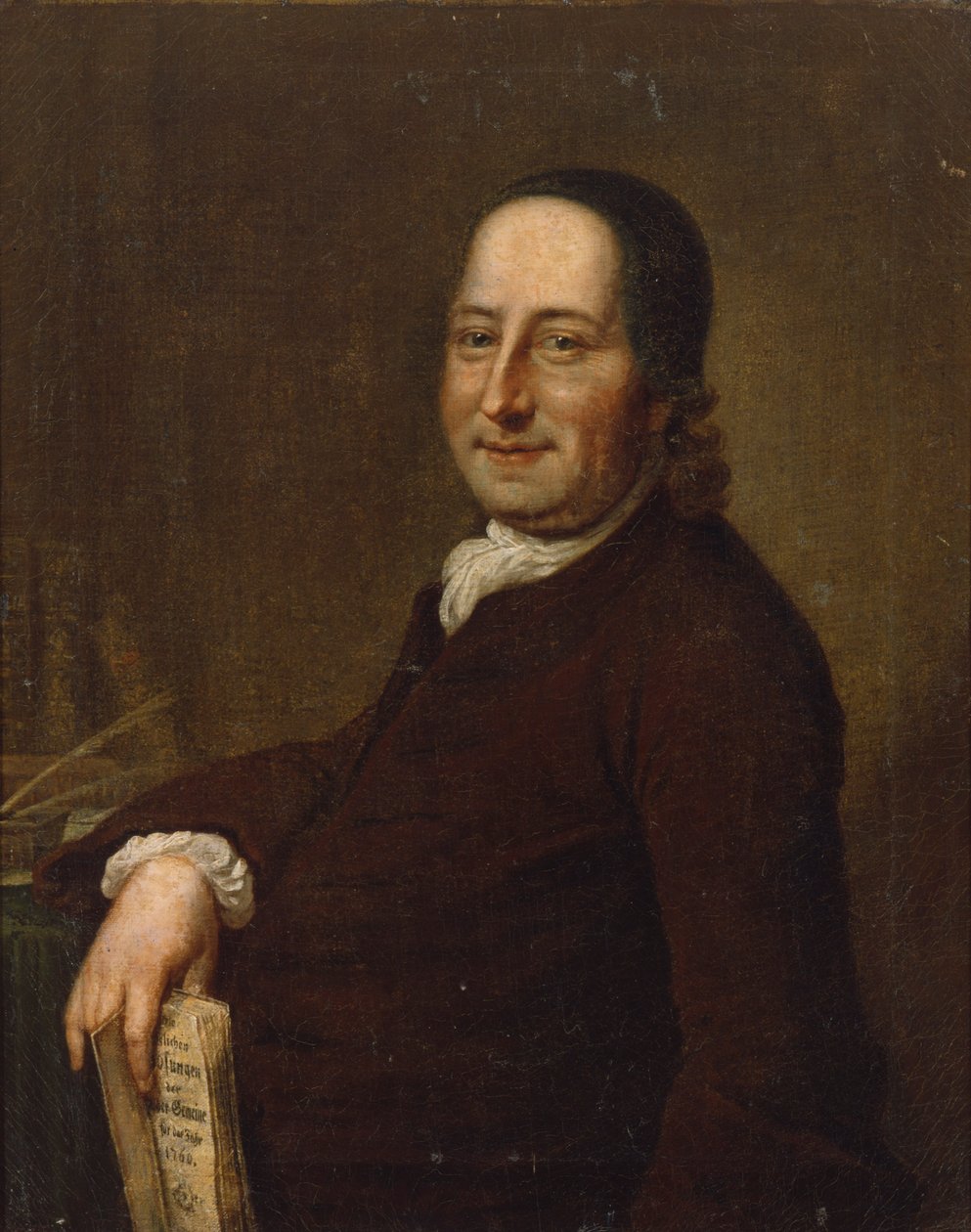 Nicholaus Ludwig伯爵von Zinzendorf与每日关键词，1761年 作者 瑞士学校