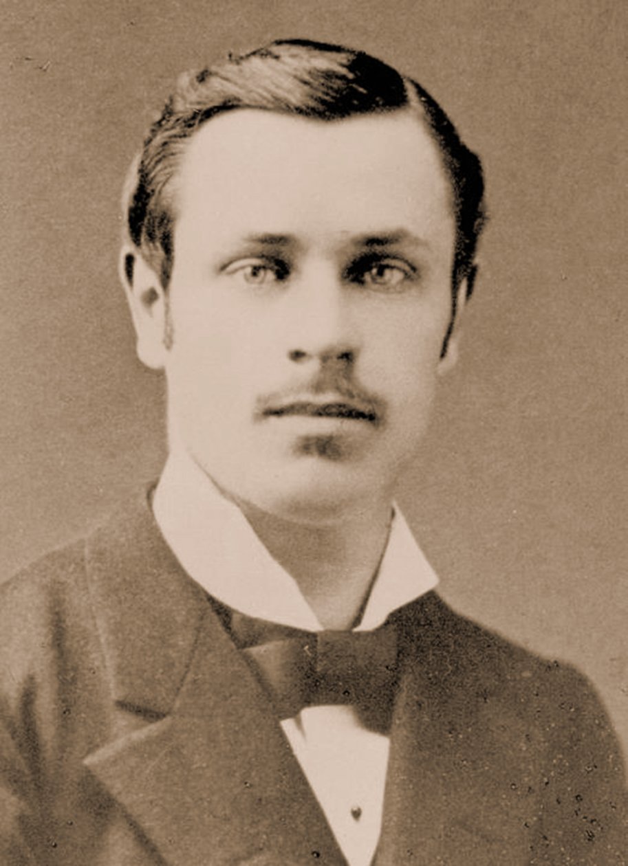 Rodolphe Lindt c.1881的肖像 作者 瑞士学校