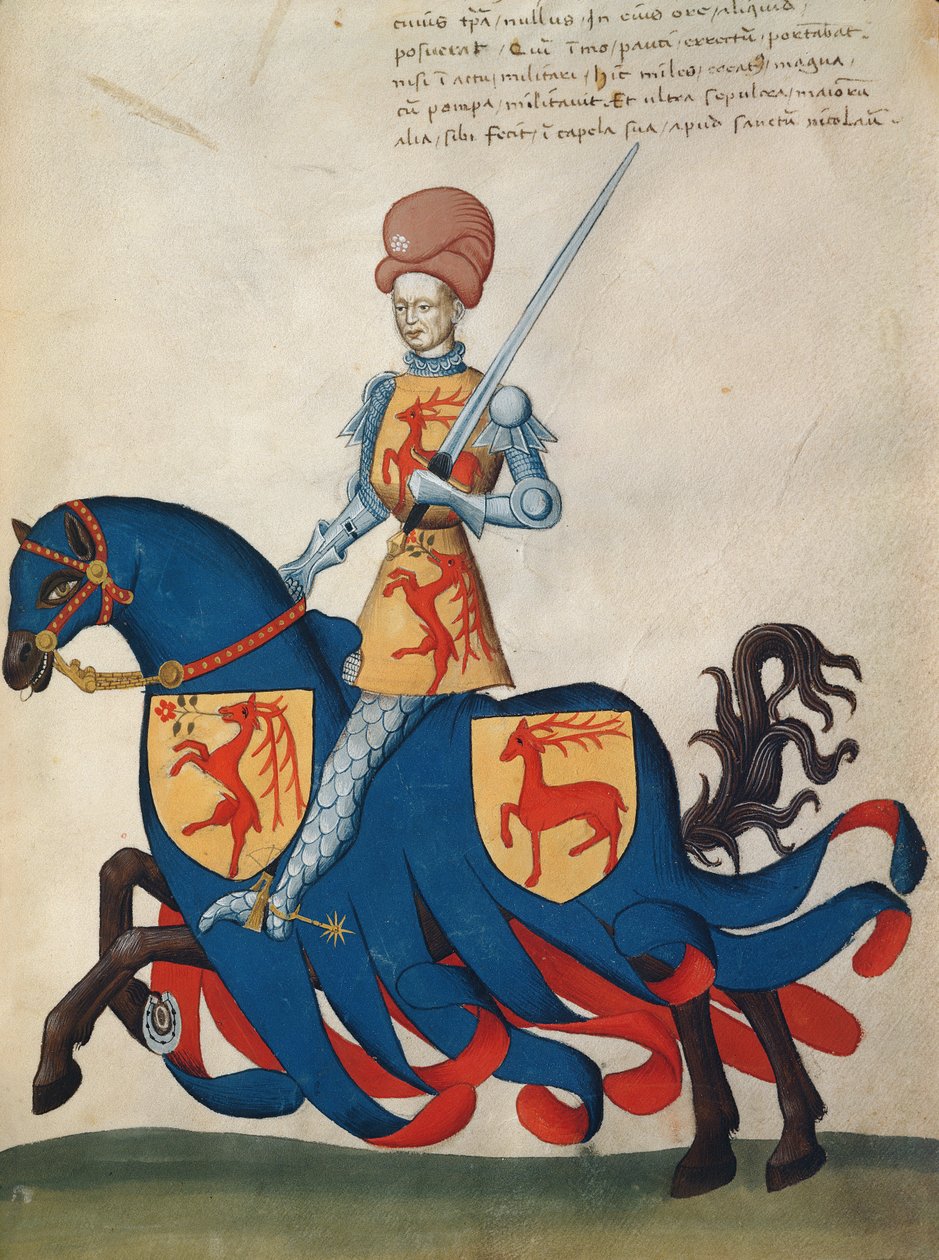 Giordano Forzate Capodilista（牛皮纸上的蛋彩画） 作者 瑞士学校