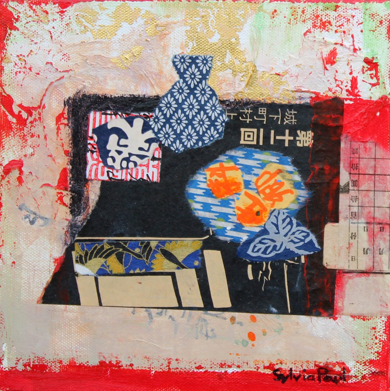 桌面，日本 作者 西尔维娅·保罗